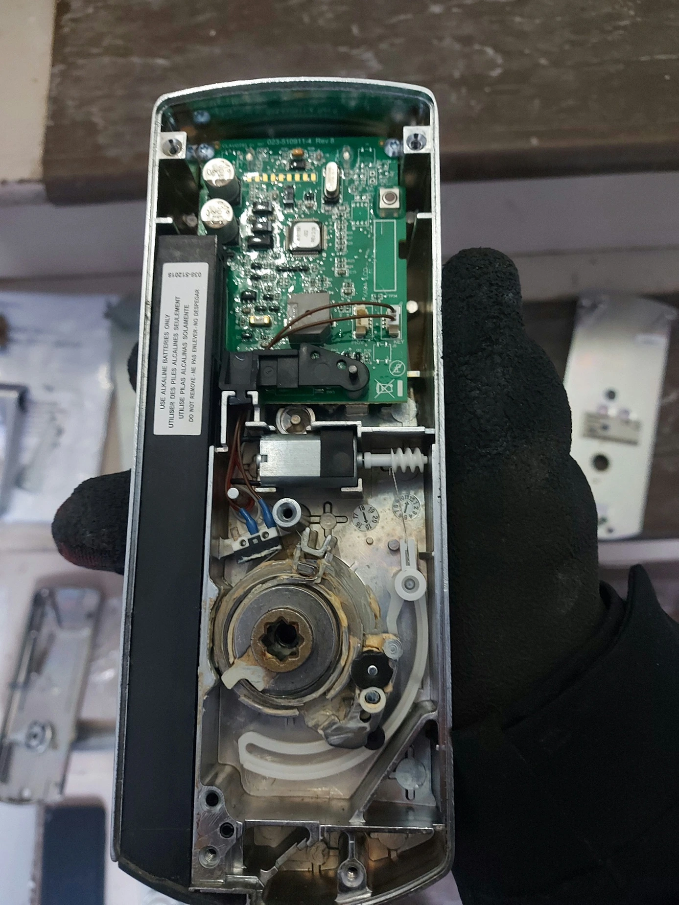E-Plex 2000 keypad lock repair